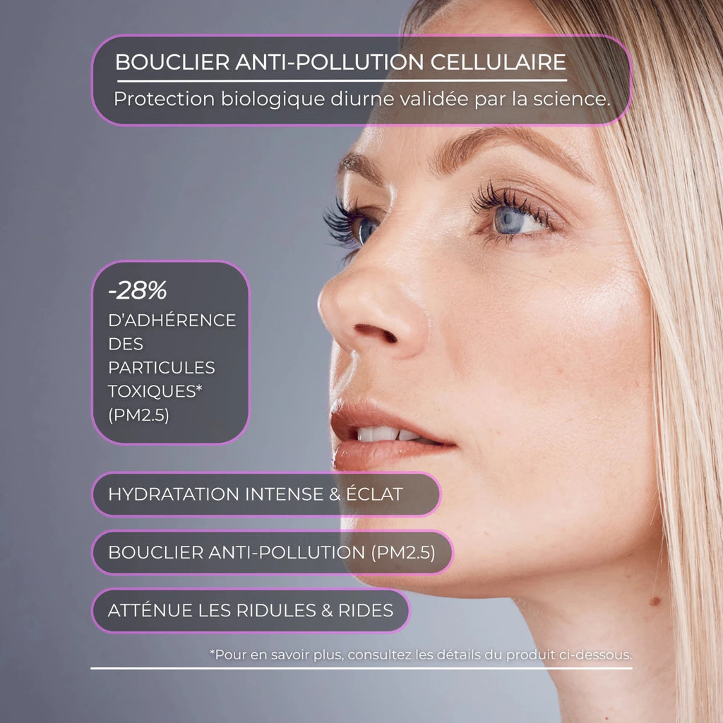 Crème Hydratante Protectrice de Jour Anti-âge · Microbiome Protect