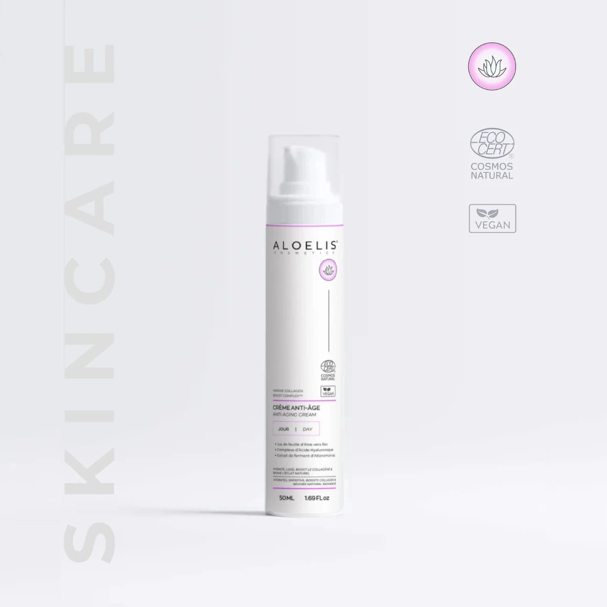 Crème Hydratante Protectrice de Jour Anti-âge · Microbiome Protect