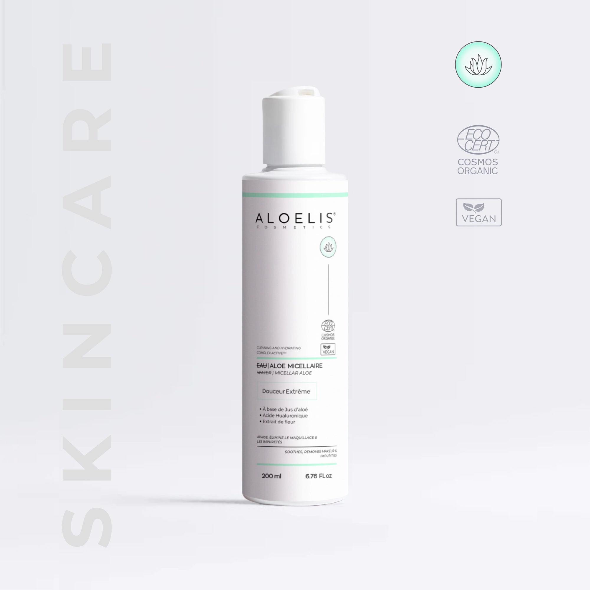 Eau micellaire à base d'Aloe vera · Microbiome Balance