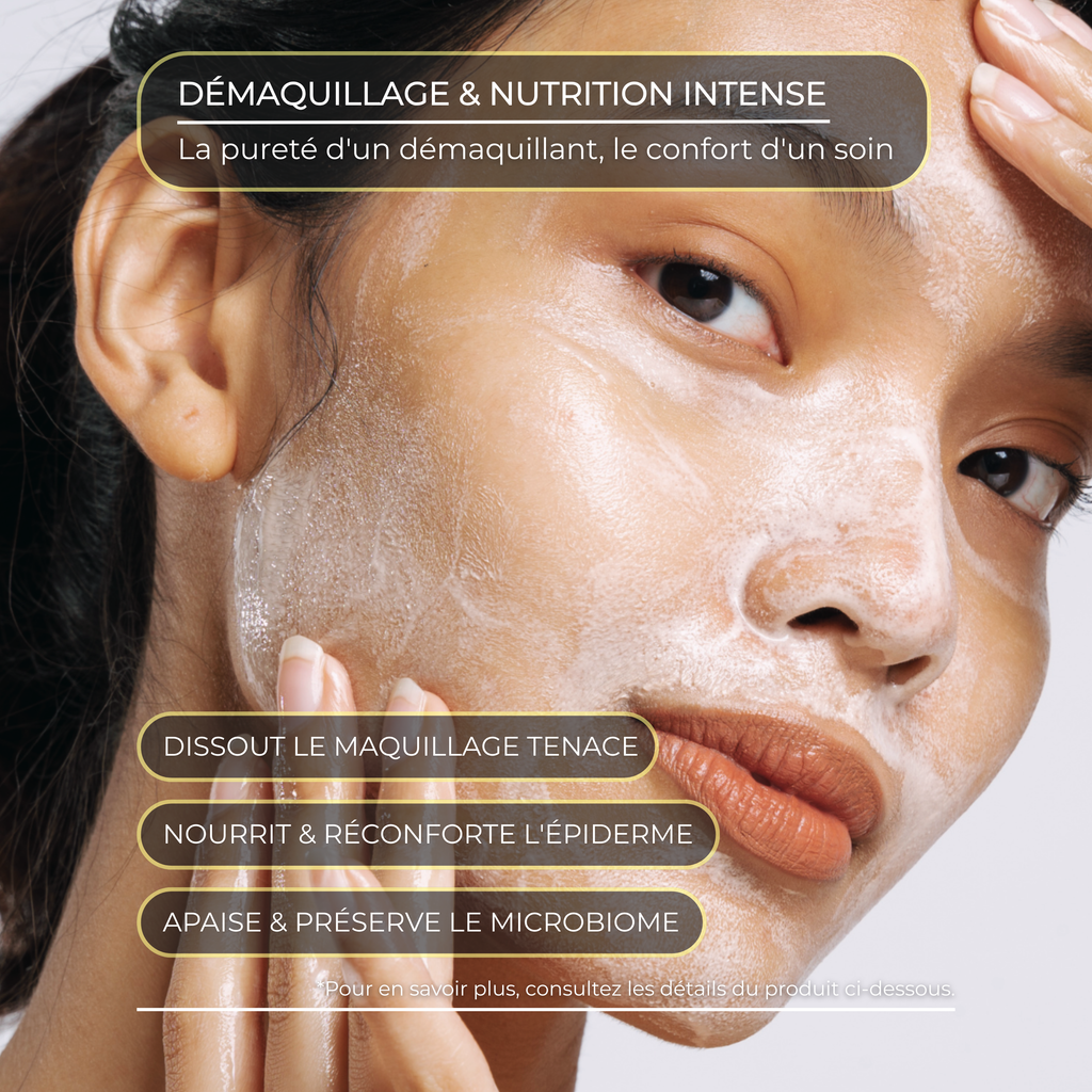 Lait Doux Démaquillant Nourrissant · Microbiome Nourishing